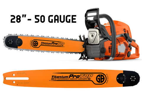 GB Titanium®ProTOP Chainsaw Bar HV28-50PA