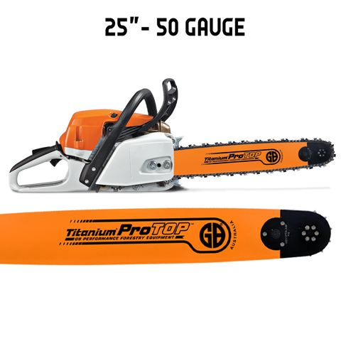 GB Titanium®ProTOP Chainsaw Bar SN25-63PA