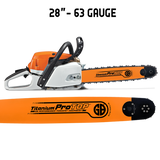 GB Titanium®ProTOP Chainsaw Bar SN28-63PA