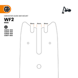 GB Titanium®-XV® Replaceable Nose Harvester Bar WF2-25-80XV