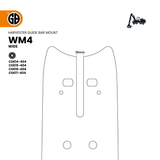 GB Titanium®-XV® Replaceable Nose Harvester Bar WM4-25-80XV