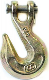 5/16" grab hook with bolt grade 70 metal
