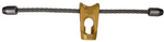 9/16" x 7’ J-2 Two Button w/midget Cable Choker