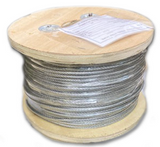 1/4" x 500' Aircraft Galvanized Wire Rope