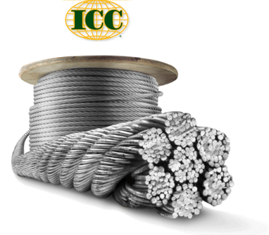 9/16 x 500' General Purpose Wire Rope